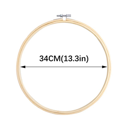 Cercle de Broderie Bambou Ajustable