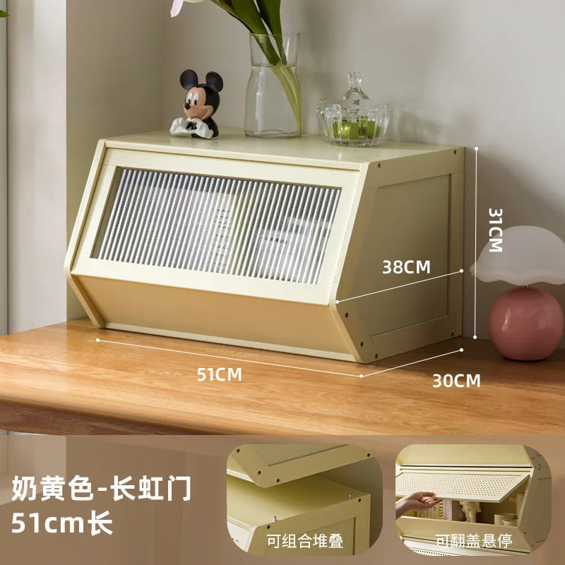 Armoire de rangement en bambou