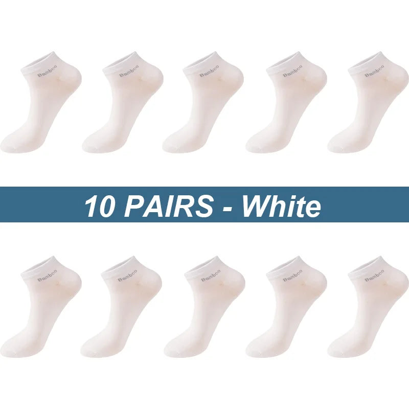 Chaussettes Courtes en Fibre de Bambou