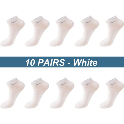 Chaussettes Courtes en Fibre de Bambou