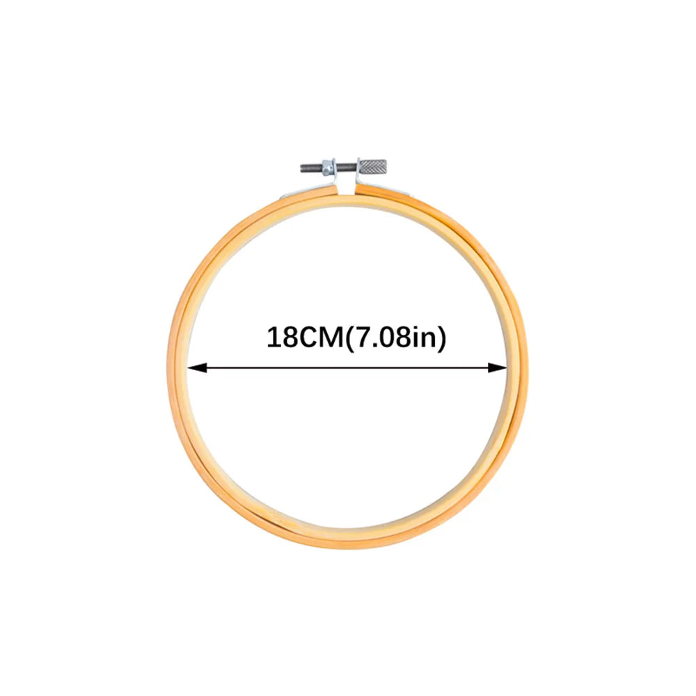 Cercle de Broderie Bambou Ajustable