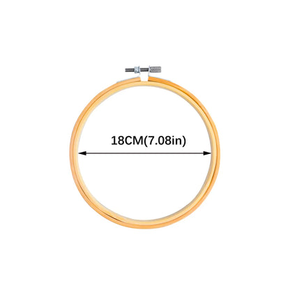Cercle de Broderie Bambou Ajustable