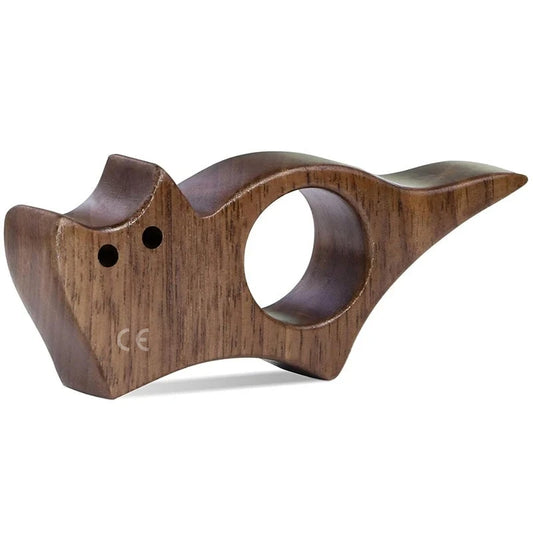 Marque-page anneau de lecture en bois