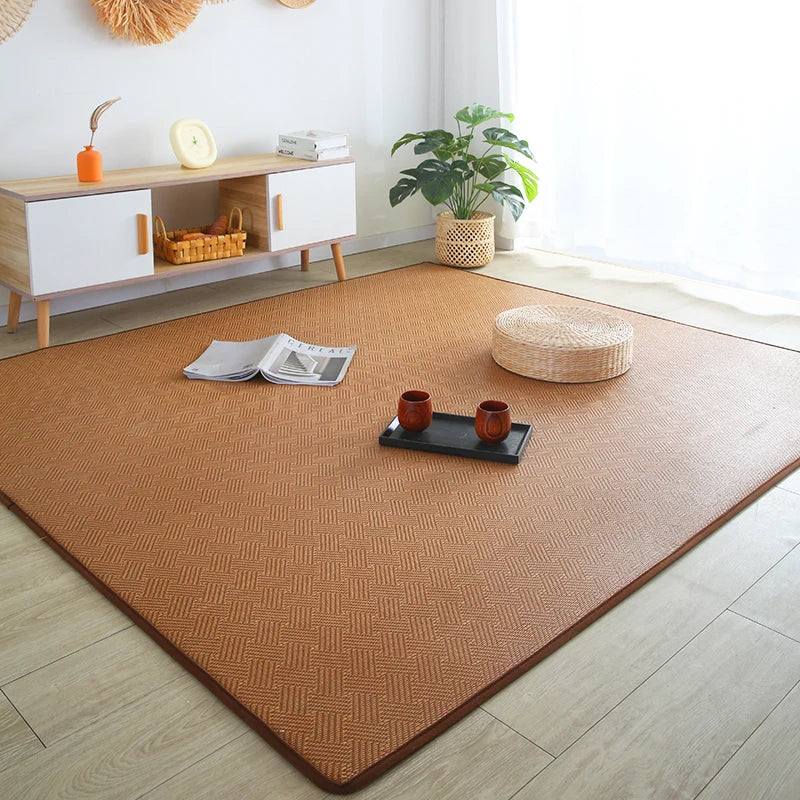 Tapis Tatami en Rotin
