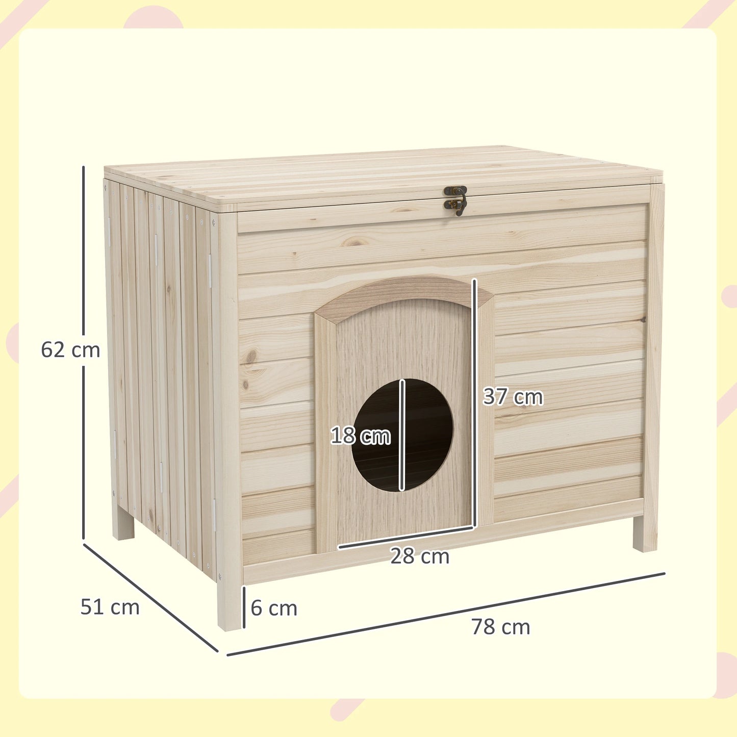 Maisonnette en Bois Massif
