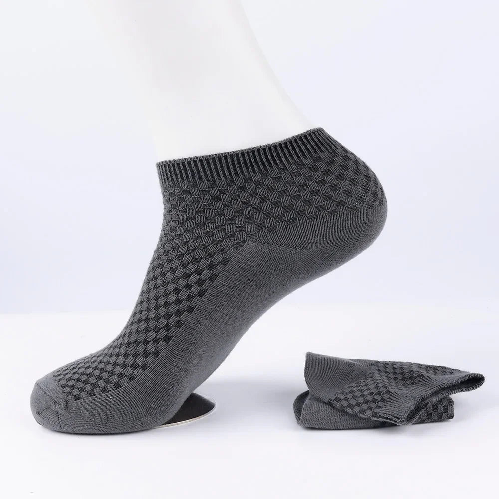 5 Paires De Chaussettes en Fibre de Bambou