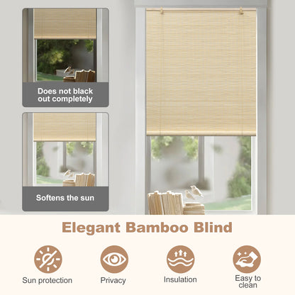 Store enrouleur 100% bambou