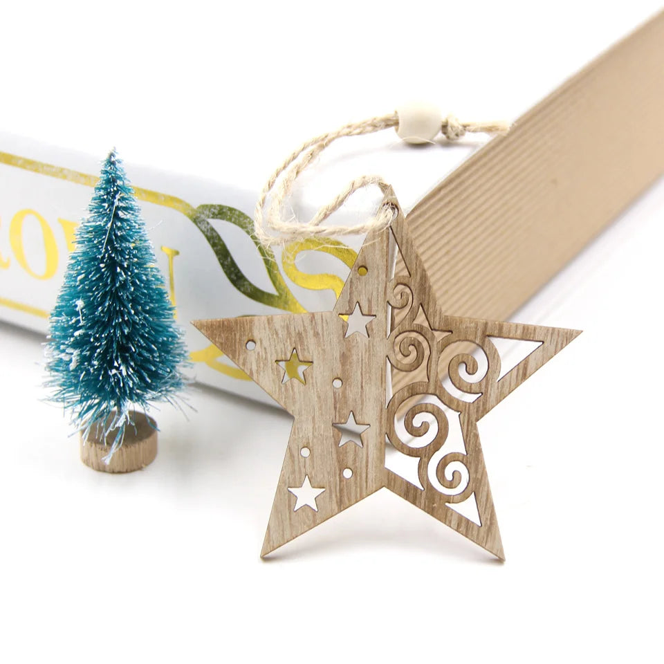 Décorations de Noël en Bois