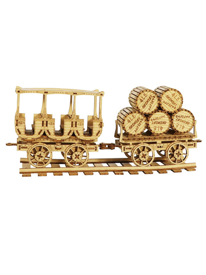 Maquette en bois Wagon à Vin