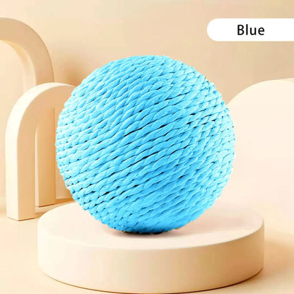 Balle à gratter interactive en sisal pour chat