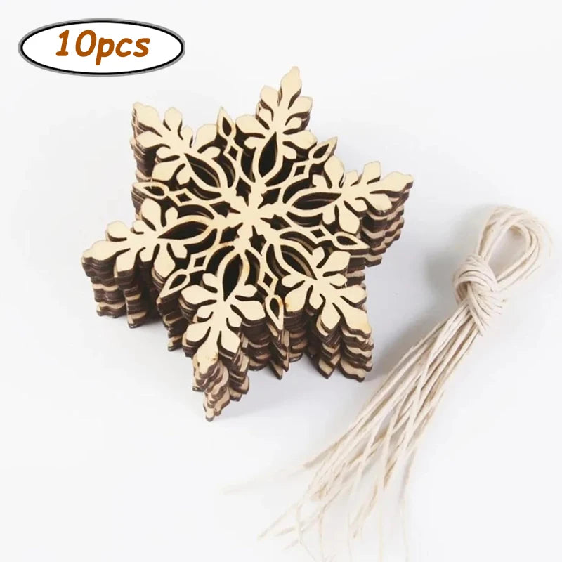 Flocons de Neige en Bois