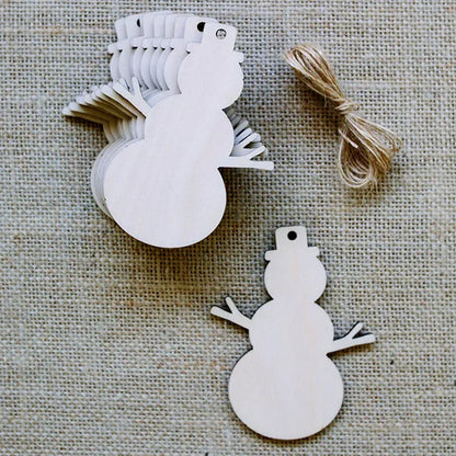 Ornements de Noël en Bois
