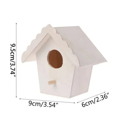 Maison oiseaux en bois