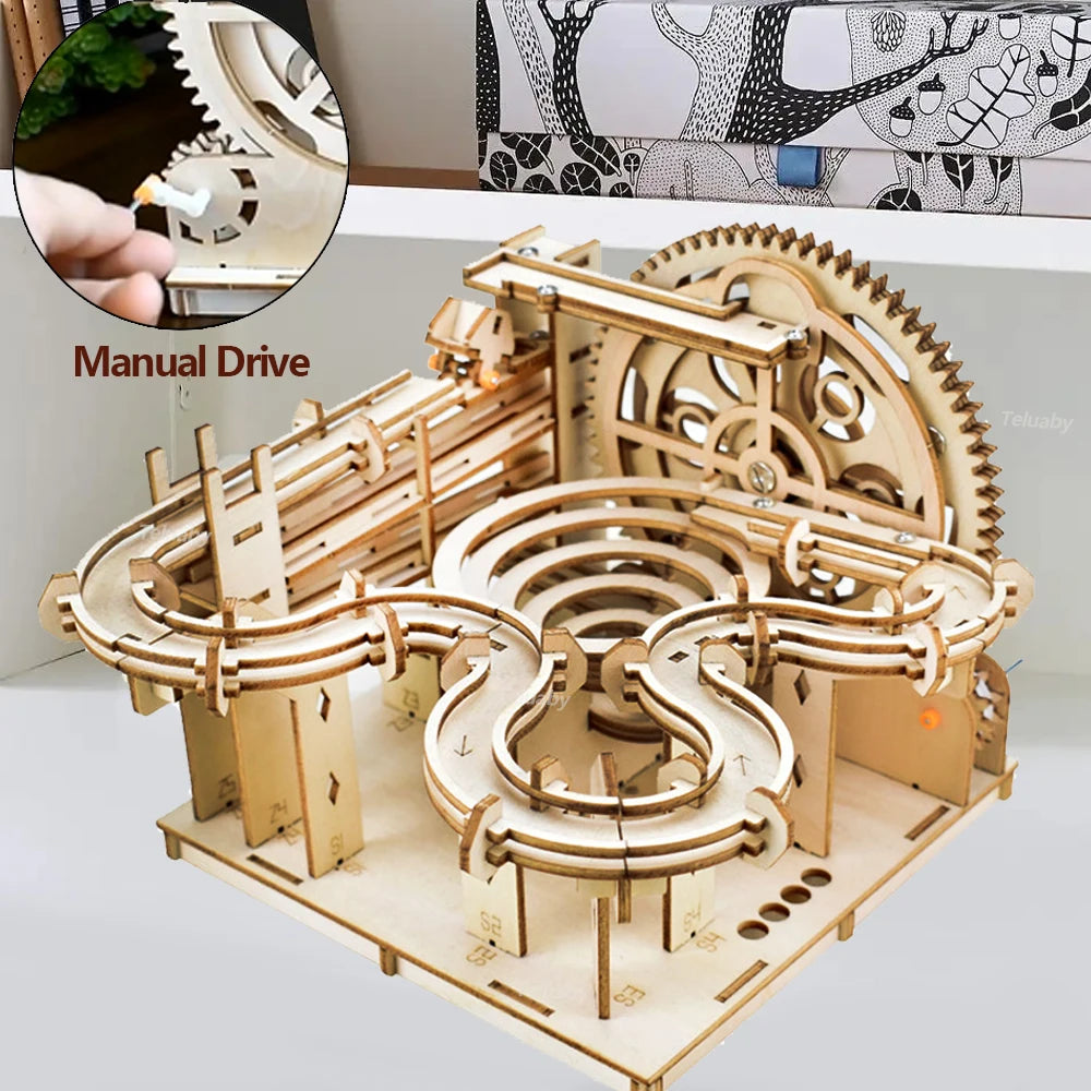 Circuit à billes Marble Run en bois