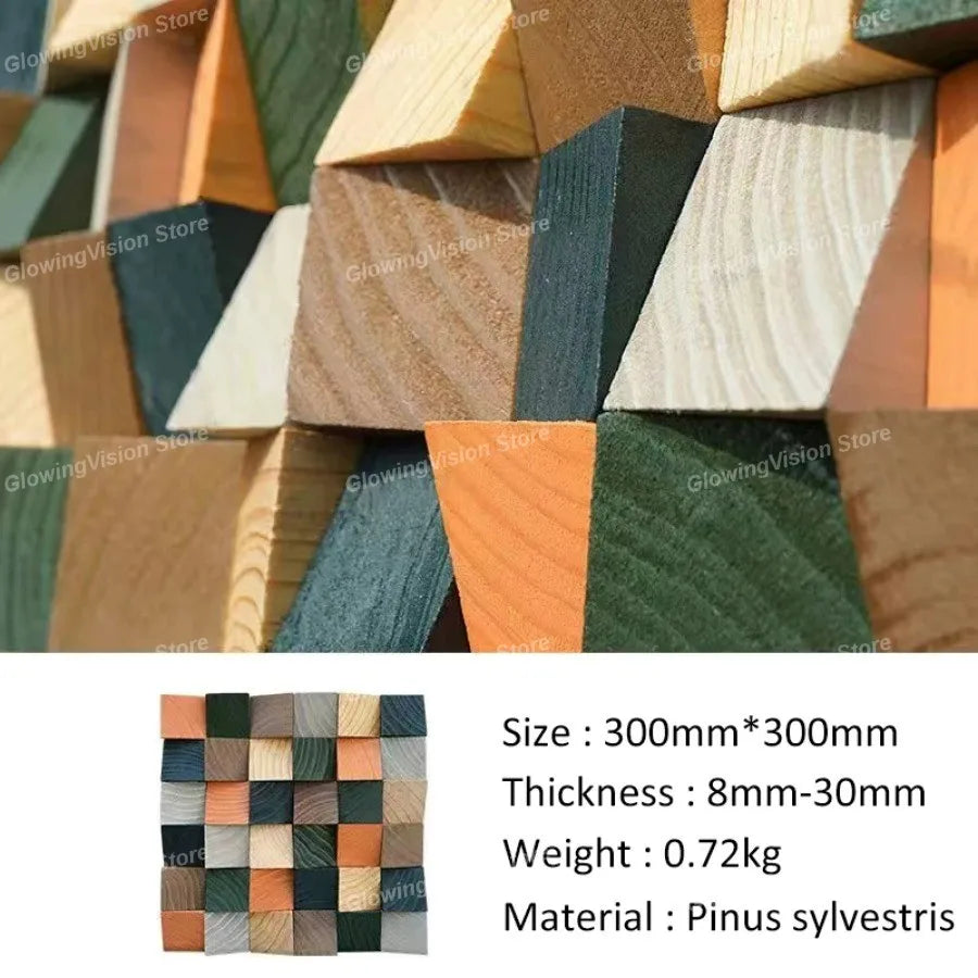 Diffuseur acoustique en bois massif