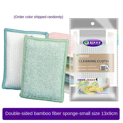 Éponge vaisselle en fibre de bambou