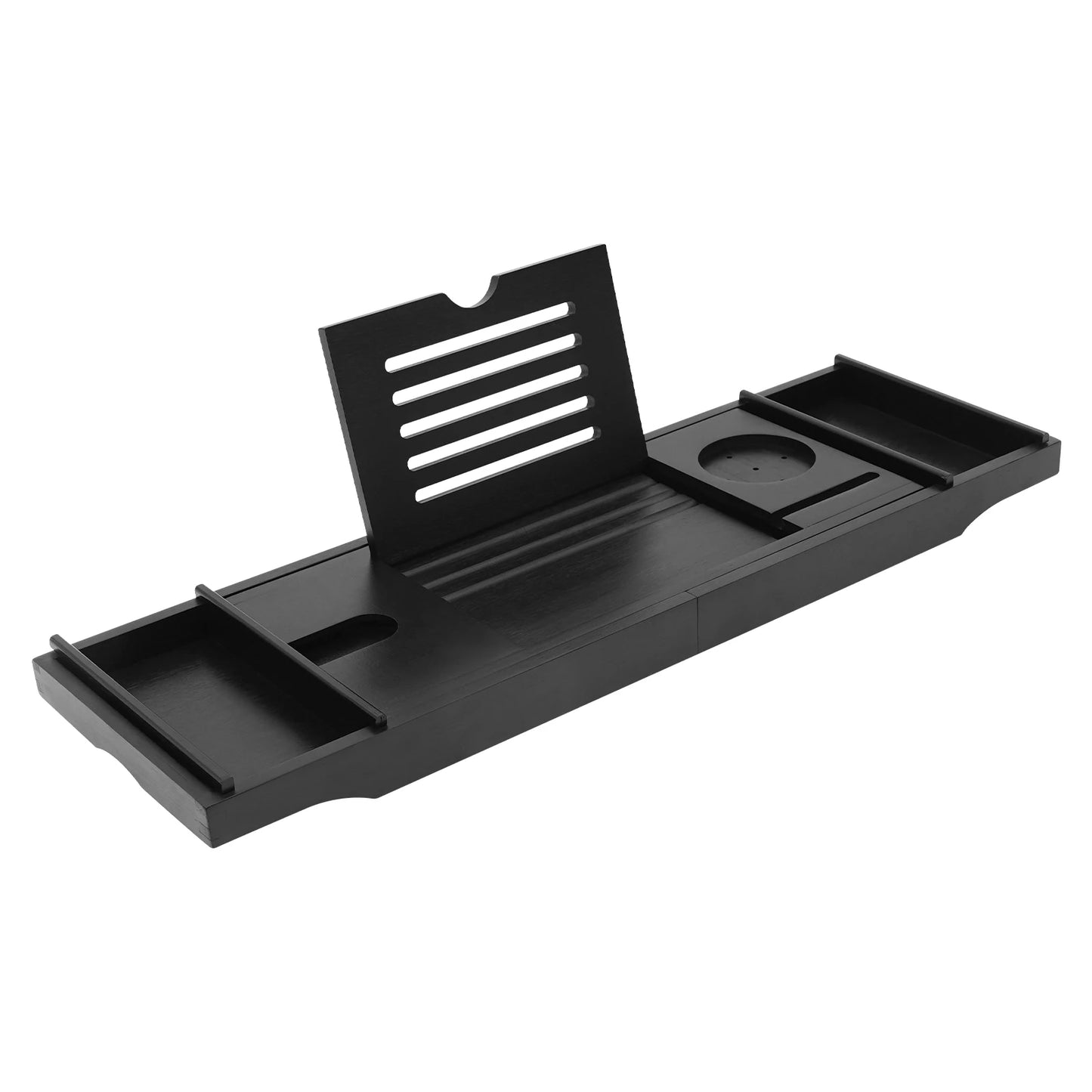 Plateau de baignoire en bambou noir