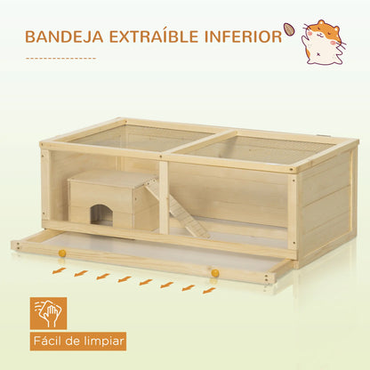 Cage à Hamster en Bois Petite Taille
