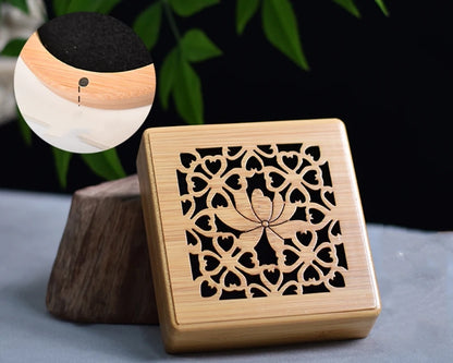 Brûleur d'Encens en Bambou
