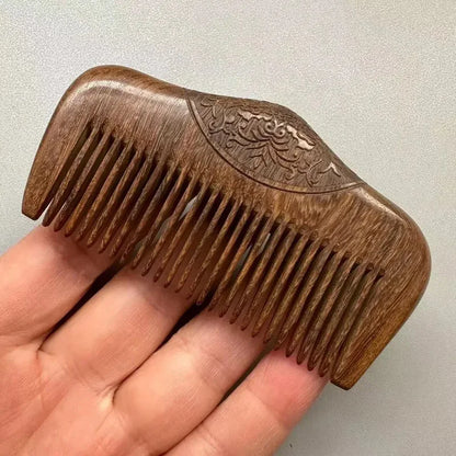 Peigne de poche en bois de santal
