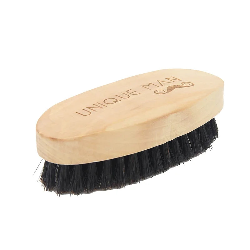 Brosse à barbe en poils de sanglier