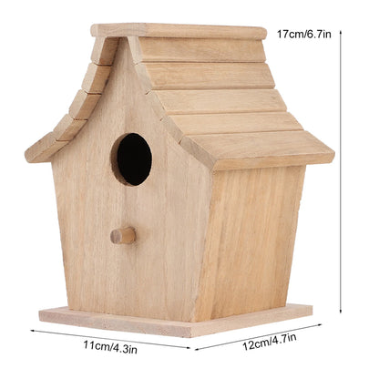 Maison d'élevage suspendue en bois de pin
