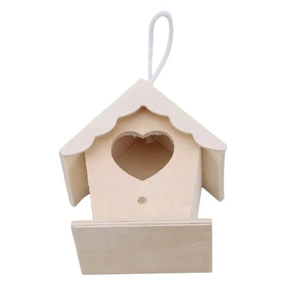 Maison oiseaux en bois