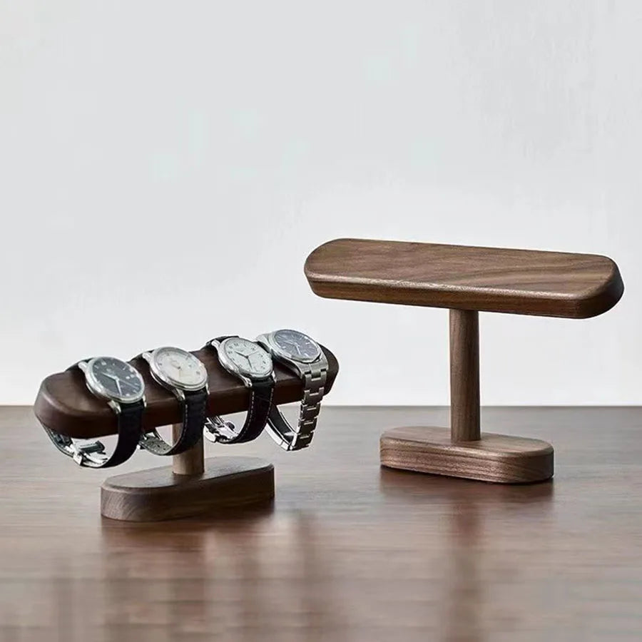 Support de montre en noyer