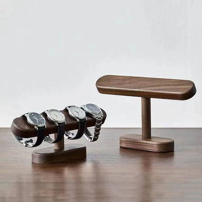 Support de montre en noyer