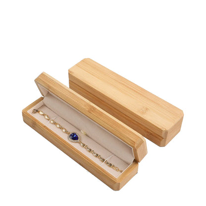 Boîte à Bijoux en Bois de Bambou