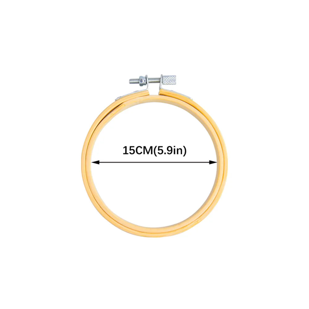 Cercle de Broderie Bambou Ajustable