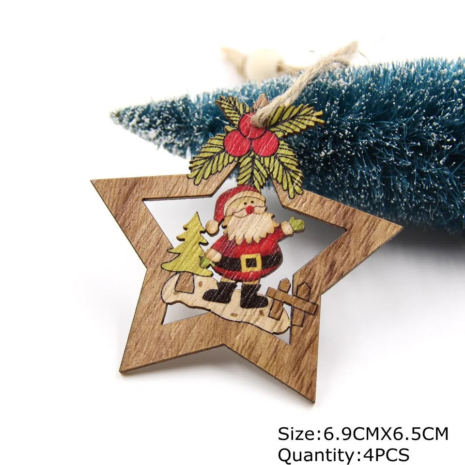 Pendentifs Étoile de Noël