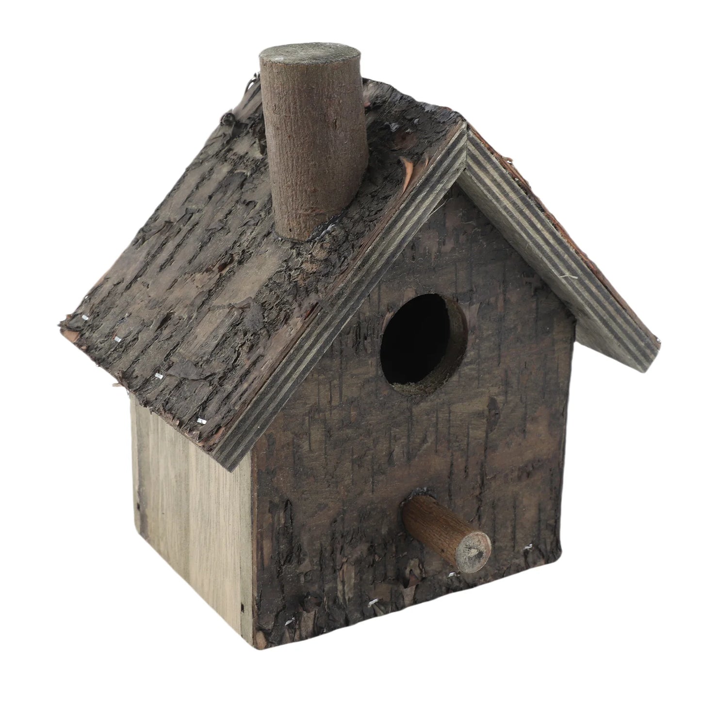 Nichoir à oiseaux suspendu en bois