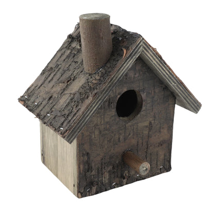 Nichoir à oiseaux suspendu en bois