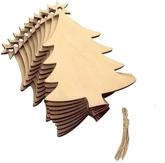 Ornements de Noël en Bois