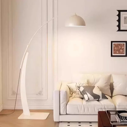 Lampadaire Arc en bois massif