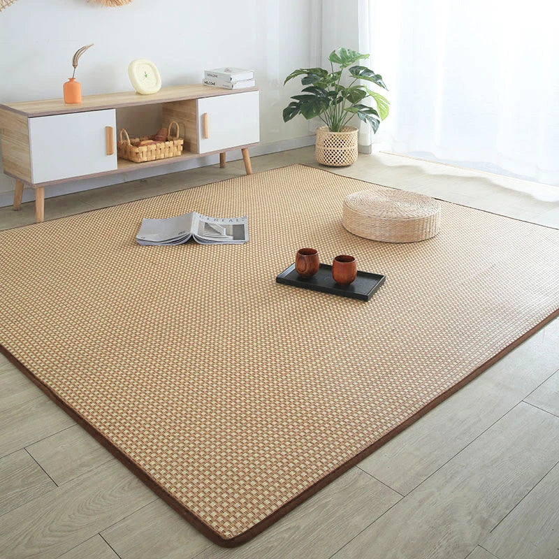 Tapis Tatami en Rotin