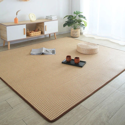 Tapis Tatami en Rotin