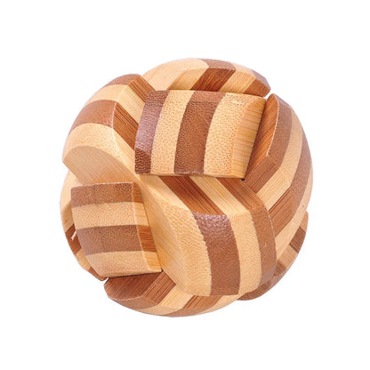 Casse-tête 3D en bambou