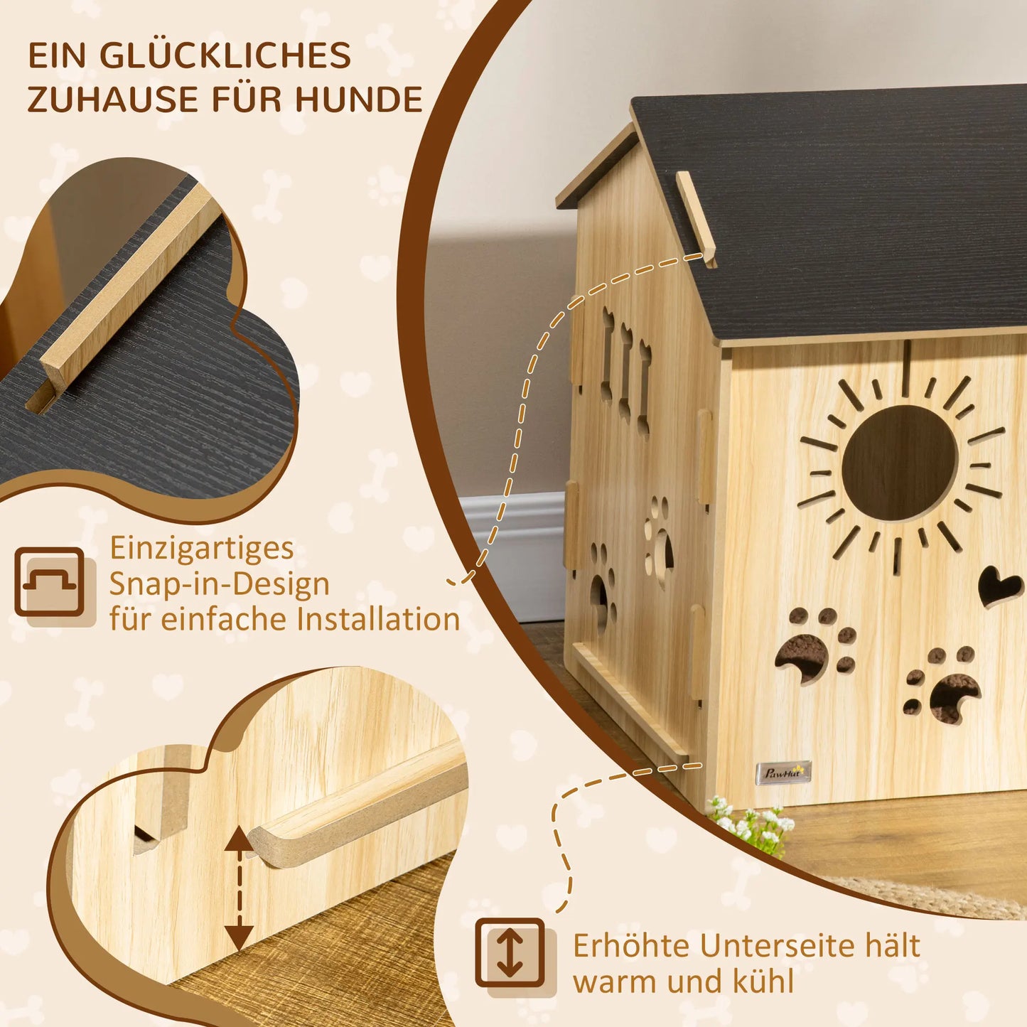 Maisonnette en Bois pour Chien