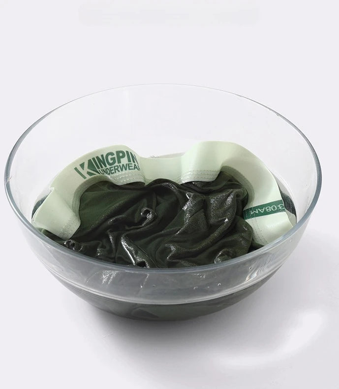 Lot de 4 boxers en fibre de bambou pour homme