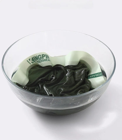 Lot de 4 boxers en fibre de bambou pour homme