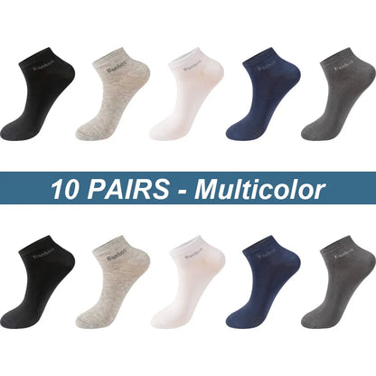 Chaussettes Courtes en Fibre de Bambou