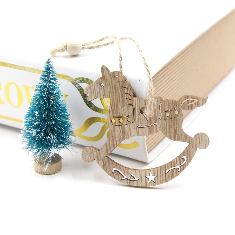 Décorations de Noël en Bois