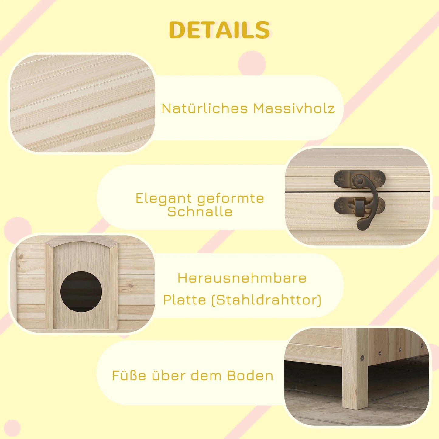 Maisonnette en Bois Massif
