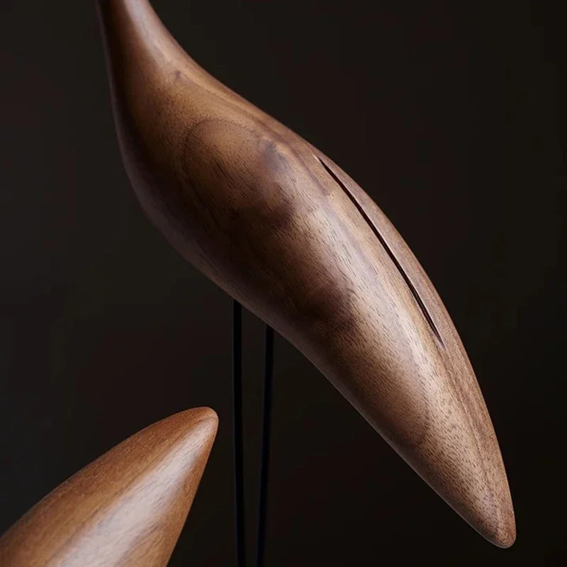 Figurine Auckland en bois massif