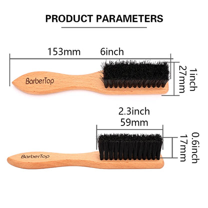 Brosse à barbe en bois massif