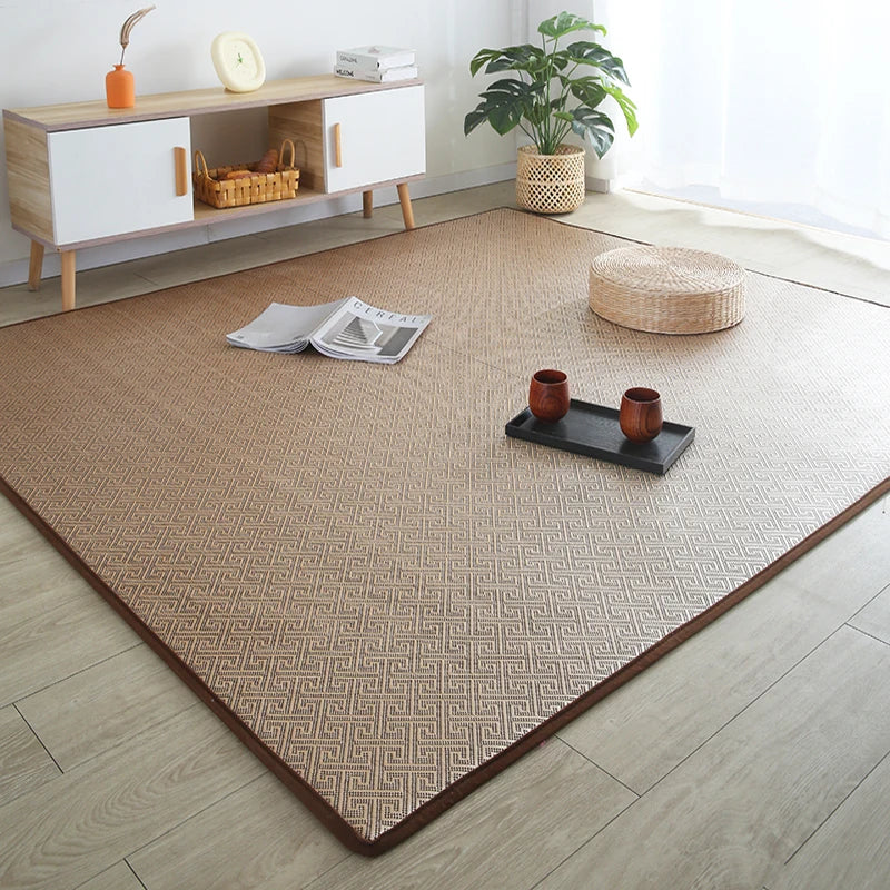 Tapis Tatami en Rotin