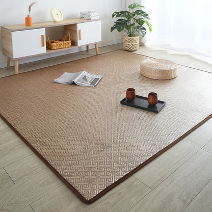 Tapis Tatami en Rotin