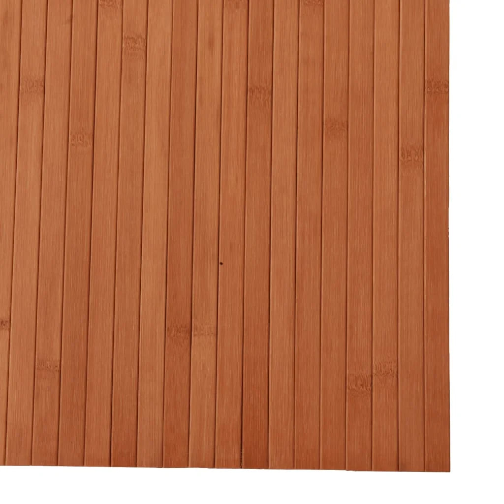 Tapis en Bambou Marron